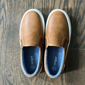 Cat & Jack Tan Slip-On Sneakers